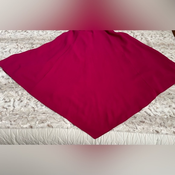 NWT Karen Millen Magenta Fluid Midi Dress UK Size 10 US Size 6 - Picture 12 of 16